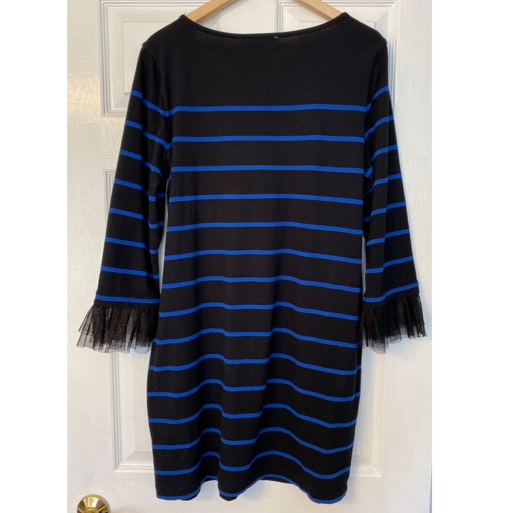 Beach Lunch Lounge Tulle Striped Dress